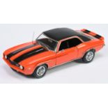 Franklin Mint B11TQ16 1/24th scale 1969 Chevrolet Camaro with FM Paperwork - Near Mint to Mint in...