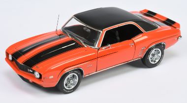 Franklin Mint B11TQ16 1/24th scale 1969 Chevrolet Camaro with FM Paperwork - Near Mint to Mint in...