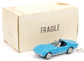 Franklin Mint B11RH87 1/24th scale 1968 Corvette Stingray L88 with FM Certificate of Authenticity...