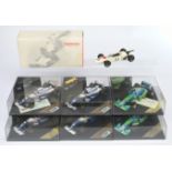 Mixed 1/20th scale & similar group to include Onyx 50194A Benetton Ford B194 - J.J Lehto; Heritag...