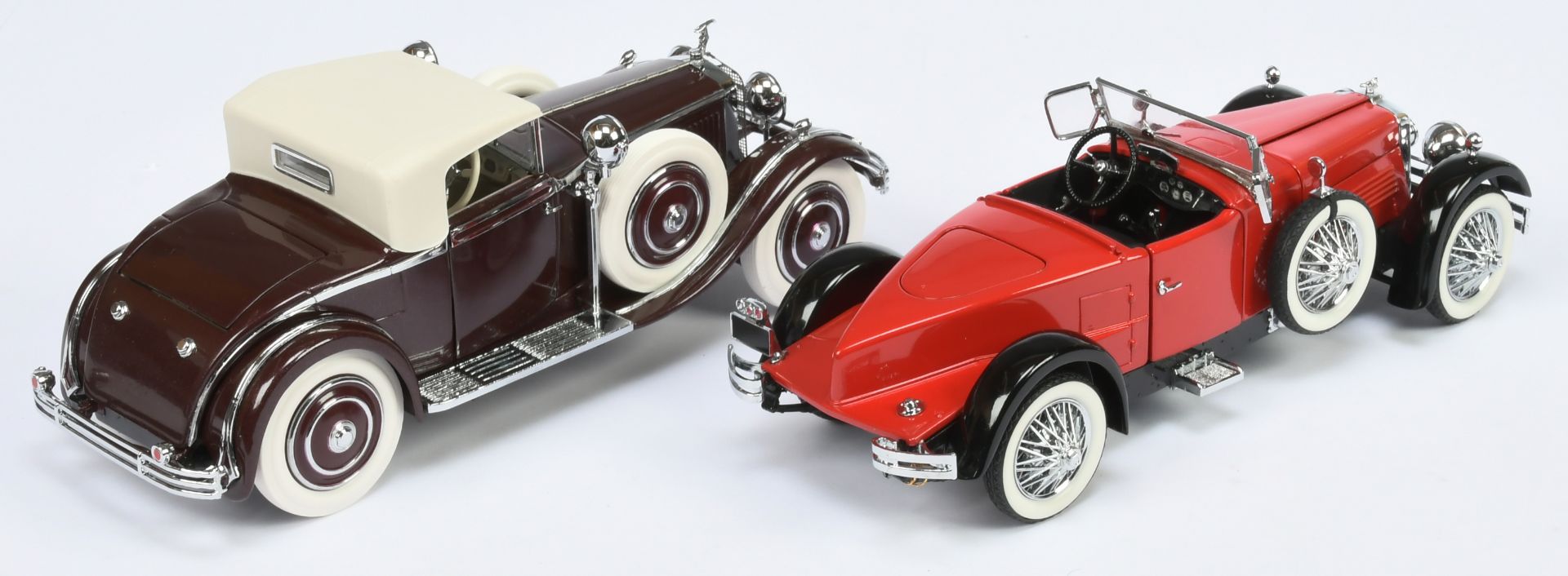 Franklin Mint 1/24th scale pair (1) B11TF74 1925 Hispano Suiza H6B Kellner, (2) B11RJ58 1928 Stut... - Image 2 of 2