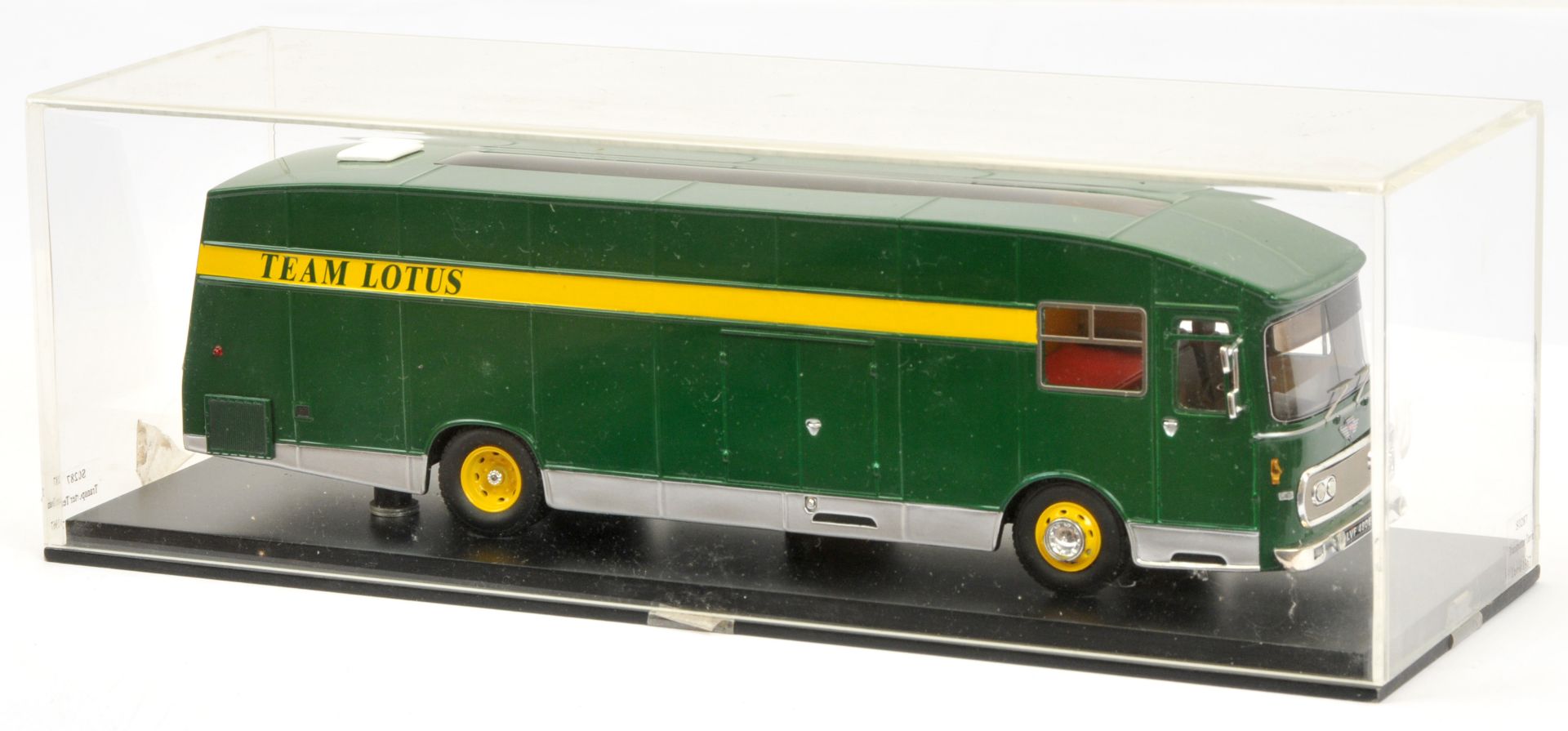 Spark S0287 1/43rd scale 1967 Lotus Team Transporter "Team Lotus" - green, yellow, silver, yellow... - Bild 2 aus 2