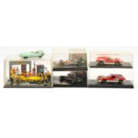 Mixed 1/43rd scale Lotus related group to include Spark S0263 Lotus 62 Brands Hatch 1969; Kyosho ...