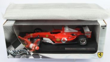 Hot Wheels 1/18th scale B6200 Ferrari M. Schumacher - 'Simply the Best, 7 times World Champion', ...