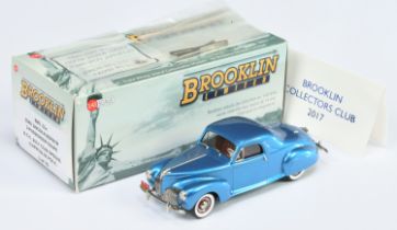 Brooklin BML 11x 1940 Lincoln-Zephyr 3-Passenger Coupe