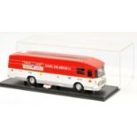 Spark S0286 1/43rd scale 1970 Lotus Team Transporter Truck - red over white/silver "Gold Leaf" - ...