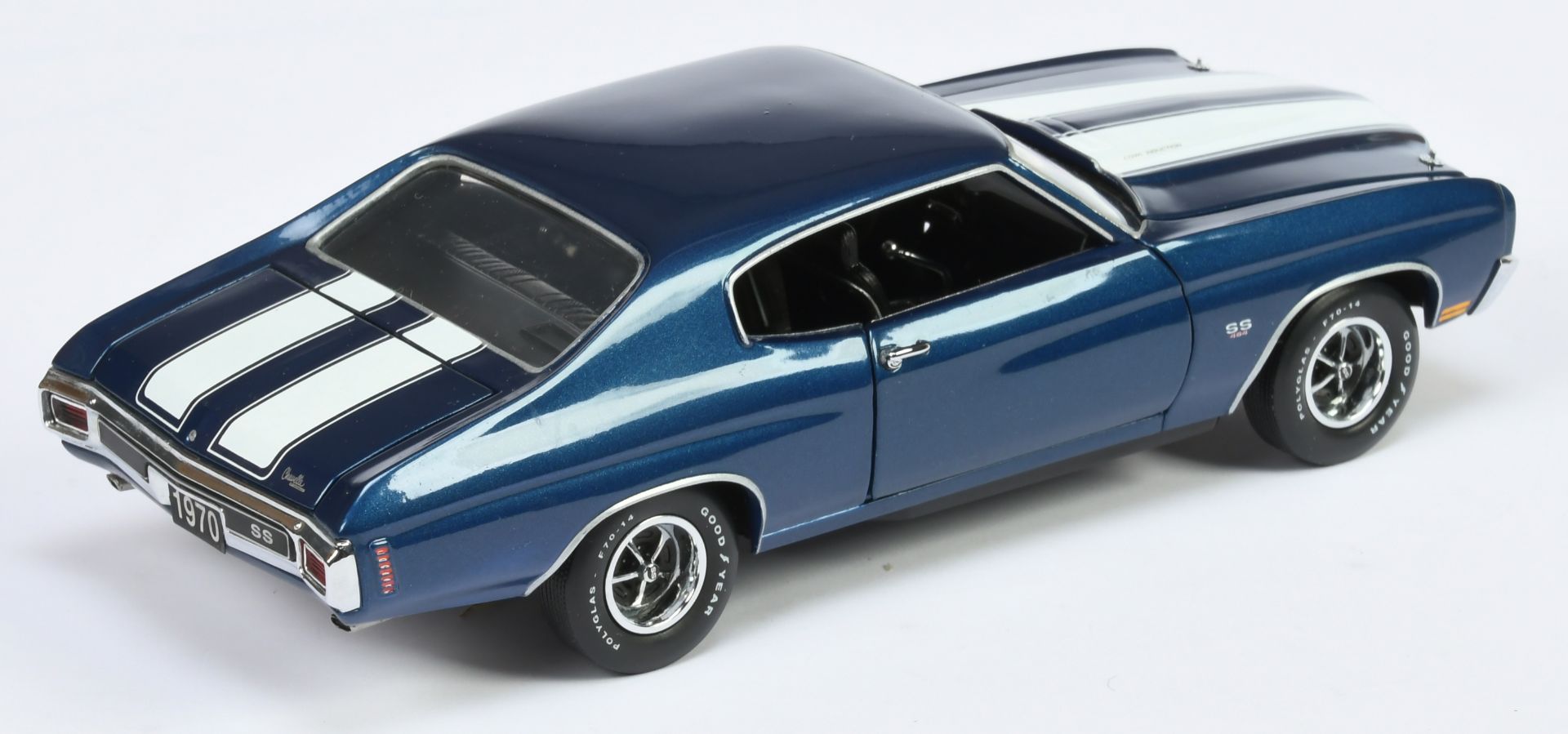 Franklin Mint B11WA34 1/24th scale 1970 Chevrolet Chevelle with FM Paperwork - Near Mint to Mint ... - Image 2 of 2