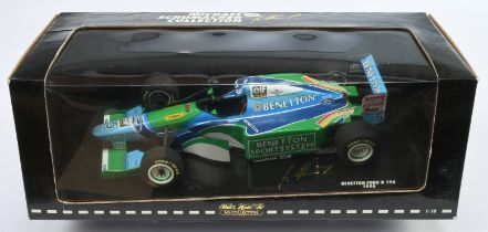 Minichamps 1/18th scale 510 941805 Benetton Ford B194 GP M. Schumacher - Near Mint to Mint in Goo...