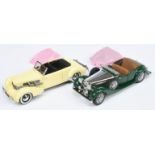 Franklin Mint 1/24th scale pair (1) 1937 Cord 812 Phaeton coupe with FM Paperwork, (2) B11PU51 19...