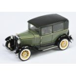 Franklin Mint B11YE09 1/24th scale 1930 Ford Model A Tudor with FM Paperwork - Near Mint to Mint ...