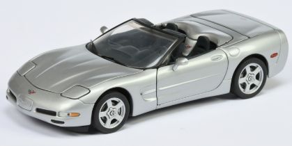 Franklin Mint B11XU36 1/24th scale 1998 Corvette convertible with FM Certificate of Authenticity ...