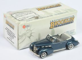Brooklin Factory Special No.5 1938 Cadillac 60 Special Convertible Sedan
