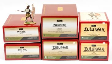 Britain Zulu Warrior Figures x6