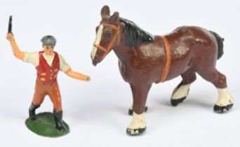 Benson - Horse and Handler, unboxed