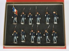 CBG Les Soldats de Plomb Fabrication Francasie Infantie de la Marine