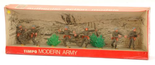Timpo Toys - Modern Army Series - Ref: 6/8 'Khaki Soldiers'