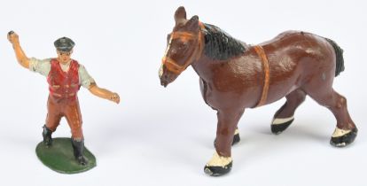 Benson - Horse and Handler, unboxed