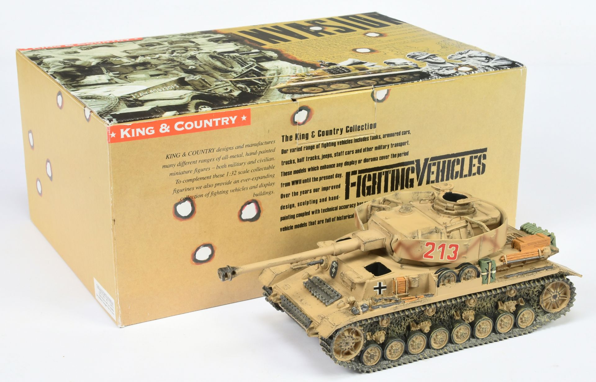 King & Country Afrika Korps: Panzer Mk VI AK23