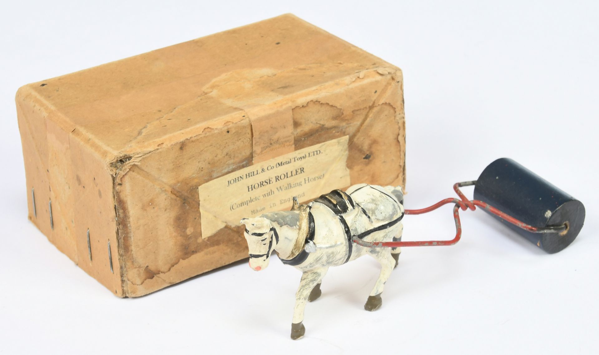 John Hill & Co - 'Horse Roller (Complete with Walking Horse)'.  Boxed, Pre-War issue