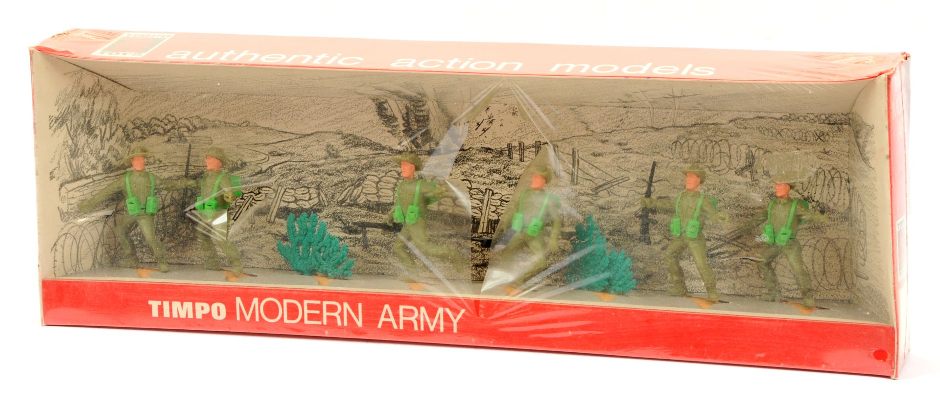 Timpo Toys - Modern Army Series - Ref: 14/8 'Australians'