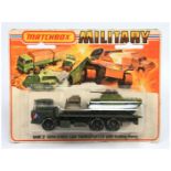 Matchbox Super Kings Military Series MM-2 Daf Armoured Car Transporter Twin Pack