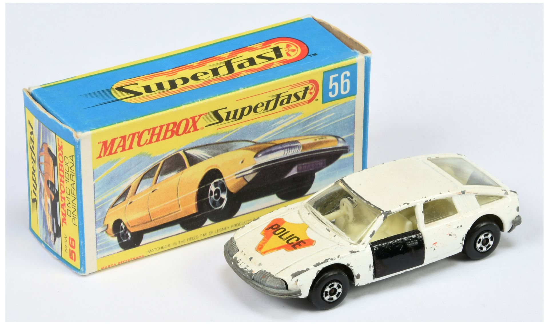 Matchbox Superfast 56a BMC Pininfarina MADE IN BRAZIL ISSUE