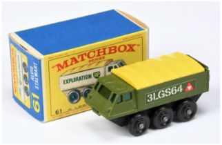 Matchbox Regular Wheels 61b Alvis Stalwart