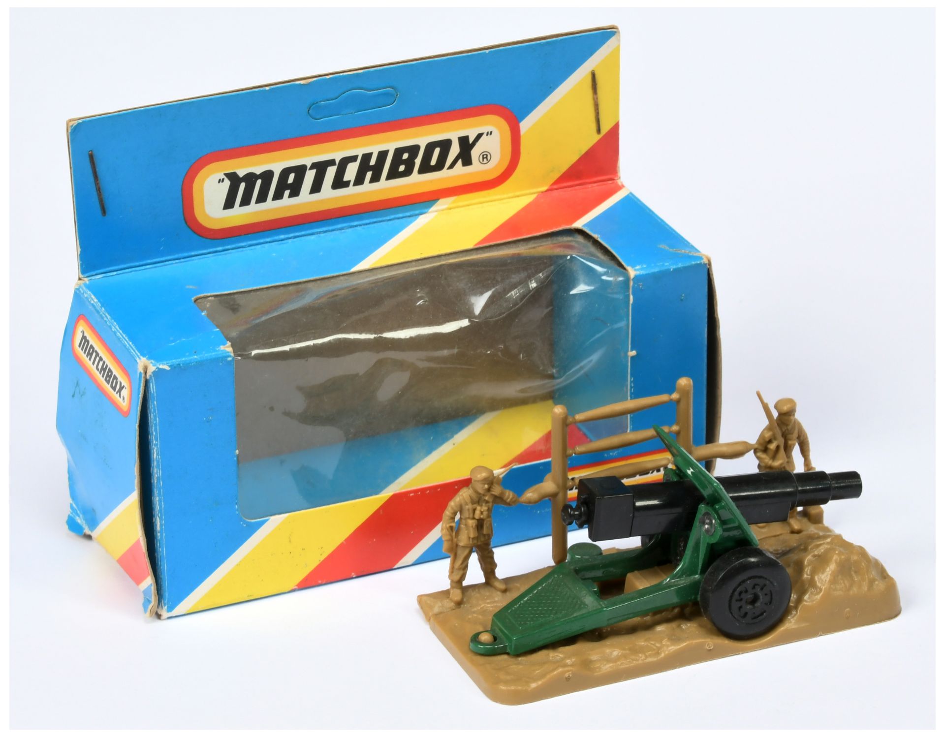 Matchbox Superfast 32c Field Gun MADE IN BRAZIL ISSUE