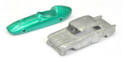 Matchbox Regular Wheels pair of factory body castings only