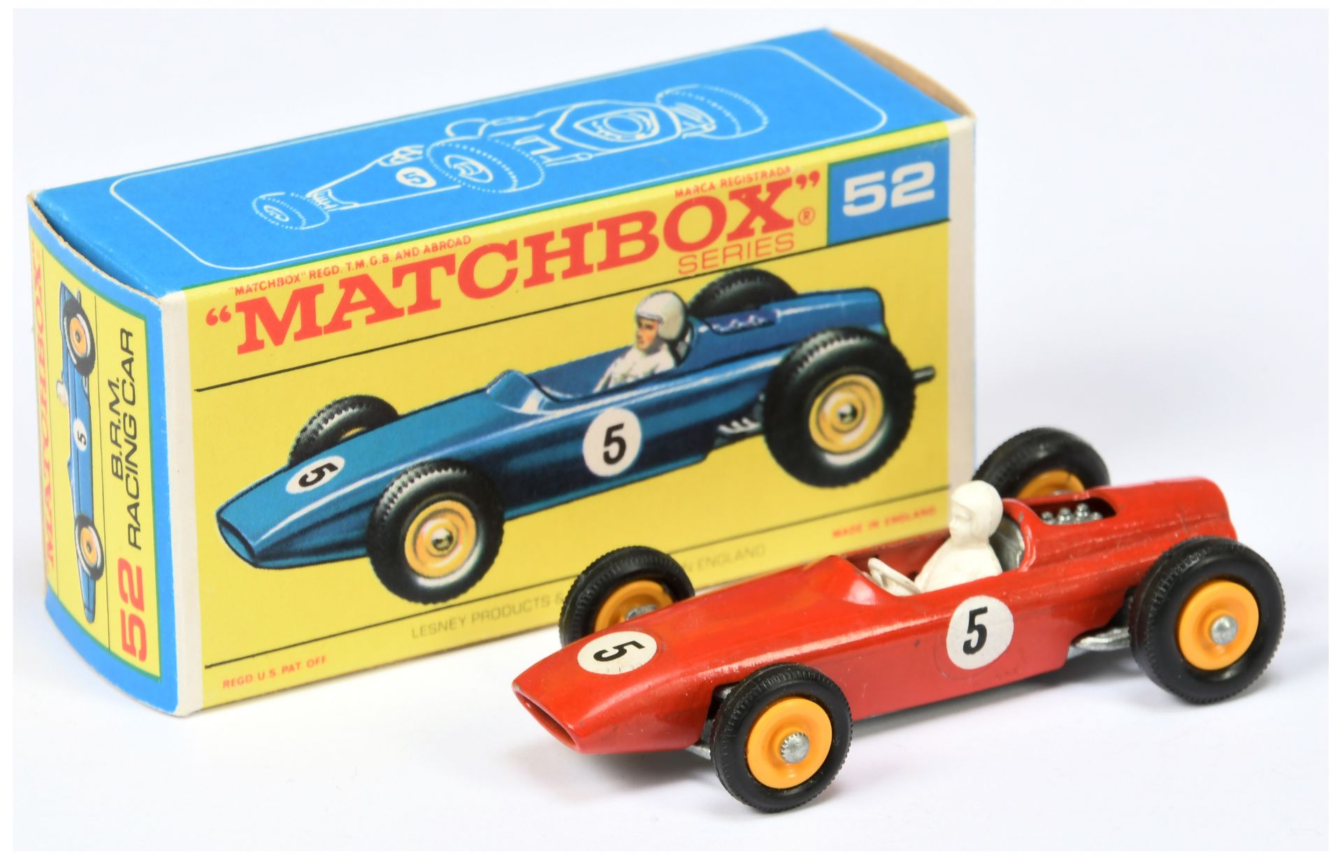 Matchbox Regular Wheels 52b BRM Racing Car