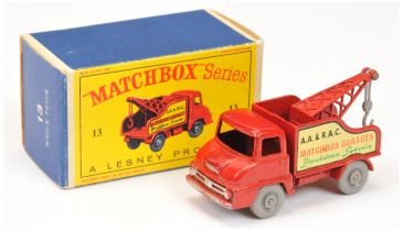 Matchbox Regular Wheels 13c Ford Thames Trader Wreck Truck