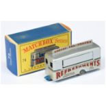 Matchbox Regular Wheels 74a Refreshments Canteen