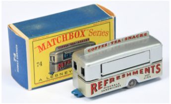 Matchbox Regular Wheels 74a Refreshments Canteen