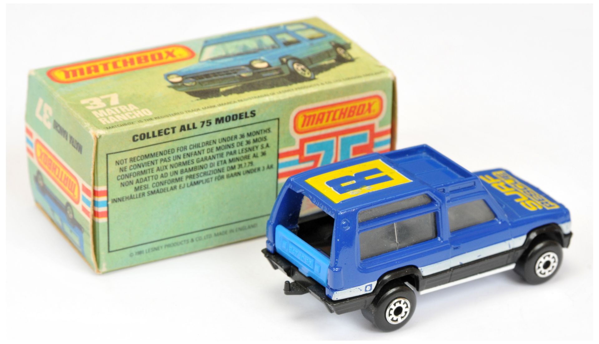 Matchbox Superfast 37e Matra Rancho TWIN PACK ISSUE - Image 2 of 3