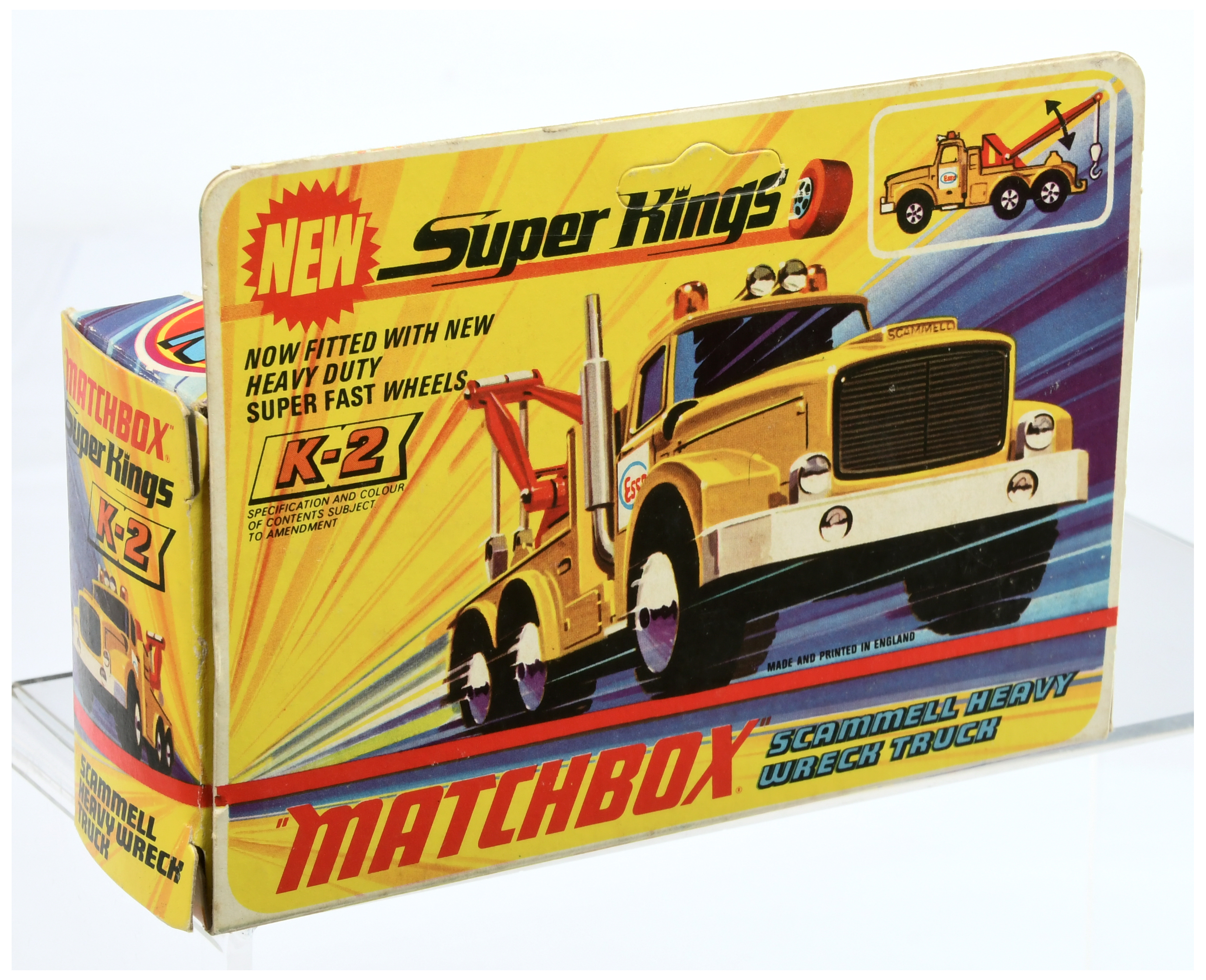 Matchbox Super Kings K-2 Scammell Esso Heavy Wreck Truck - Image 2 of 2
