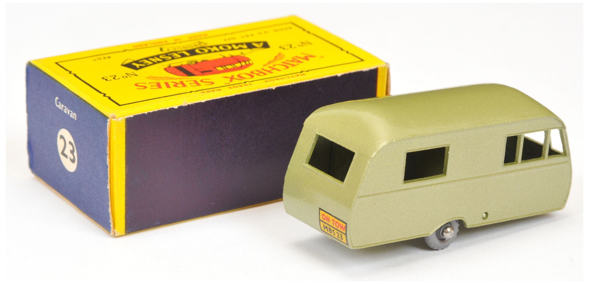 Matchbox Regular Wheels 23c Bluebird Dauphine Caravan - Image 2 of 3