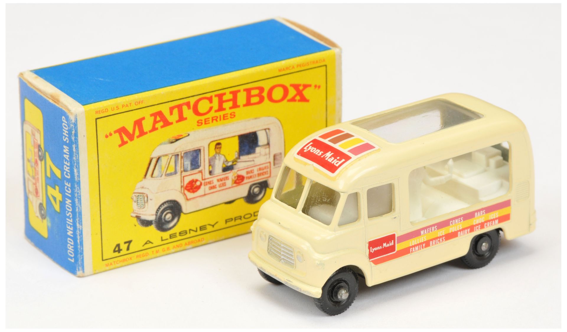 Matchbox Regular Wheels 47b Commer Ice Cream Van