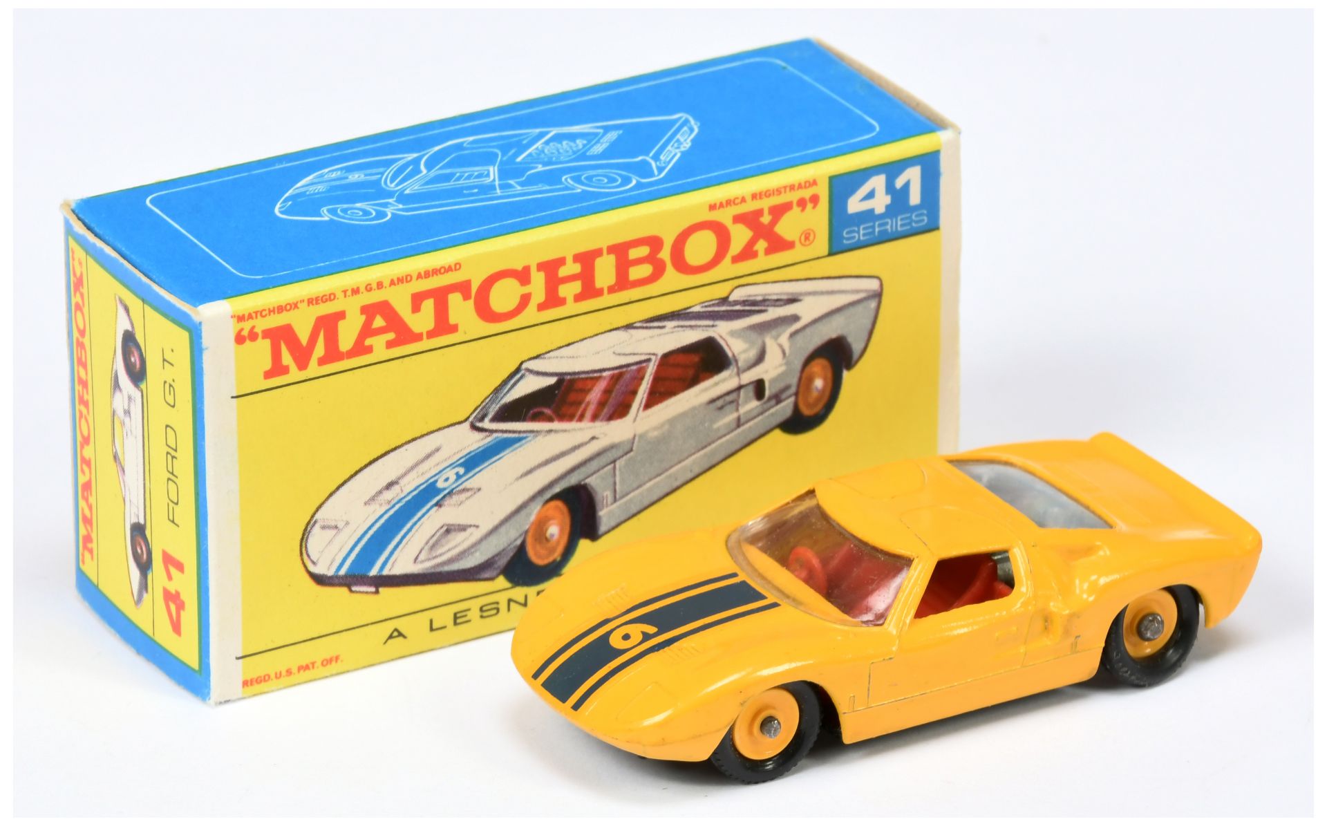 Matchbox Regular Wheels 41c Ford GT40