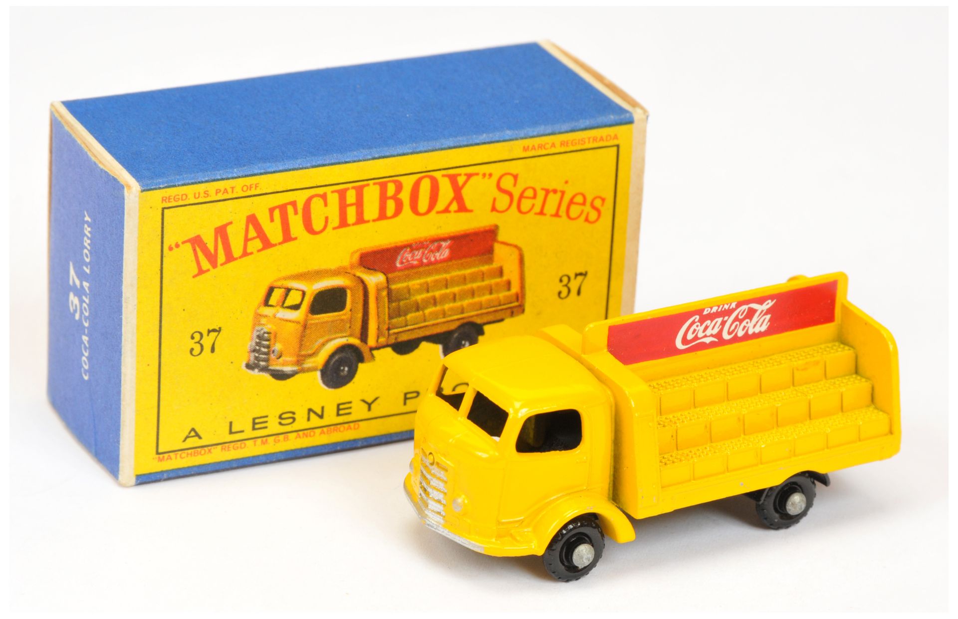 Matchbox Regular Wheels 37b Karrier Bantam Coca Cola Delivery Truck