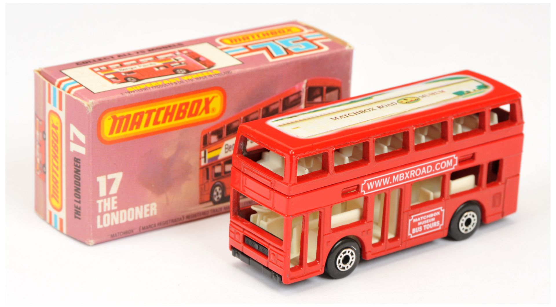 Matchbox Superfast 17c Leyland Titan Bus