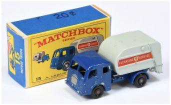 Matchbox Regular Wheels 15c Dennis Refuse Truck