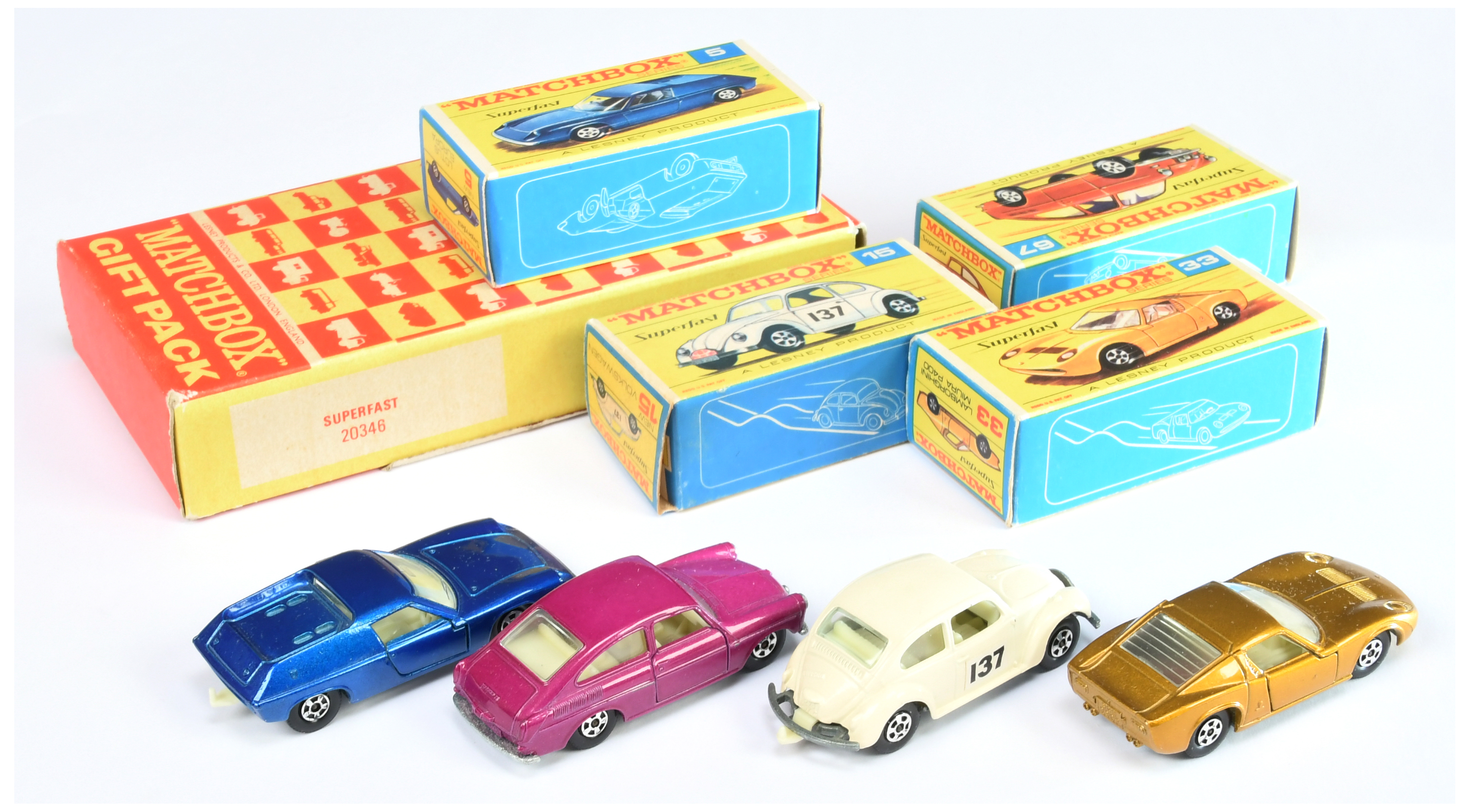 Matchbox Superfast 20346 Late 1969 Issue Gift Pack