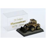 Matchbox Superfast 29c Tractor Shovel PROMOTIONAL ISSUE "20 JAHRE MUCOSOLVAN 1979-1999