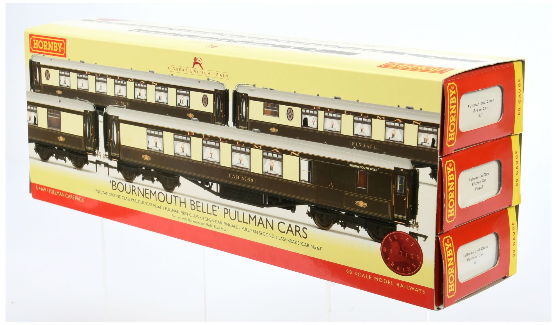 Hornby (China) R4169 "Bournemouth Belle" Pullman Cars coach pack.