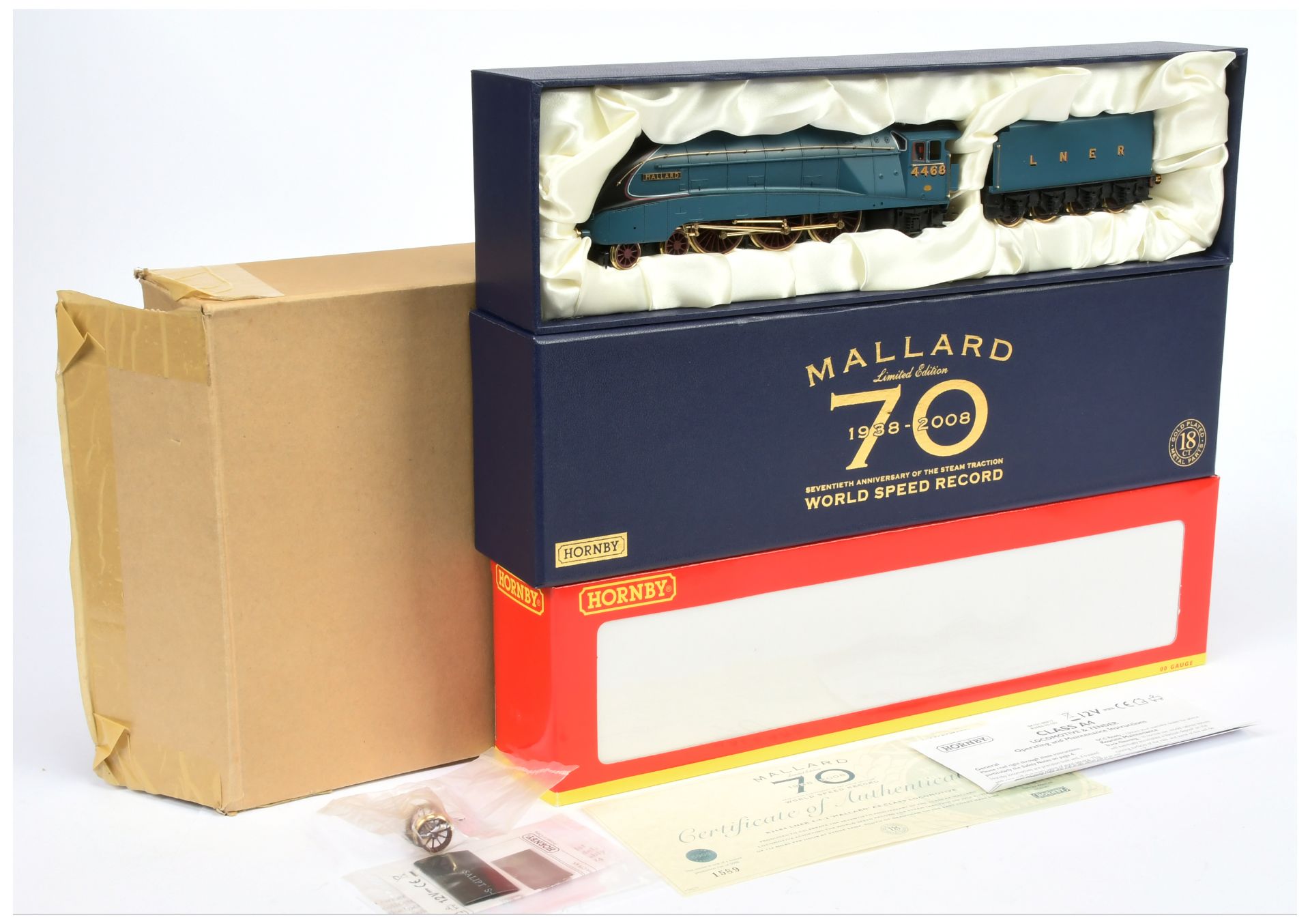Hornby (China) R2684 (Limited Edition) 4-6-2 LNER blue A4 Class Loco No.4468 "Mallard" complete w...