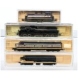 Life Like Trains N Gauge group of American Outline Diesel Locomotives comprising of