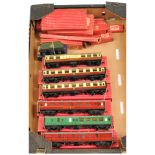 Hornby Dublo a group of 2-rail items to include