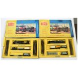 Hornby Dublo a pair of 2-rail 2024 2-8-0 Express Goods Train Sets