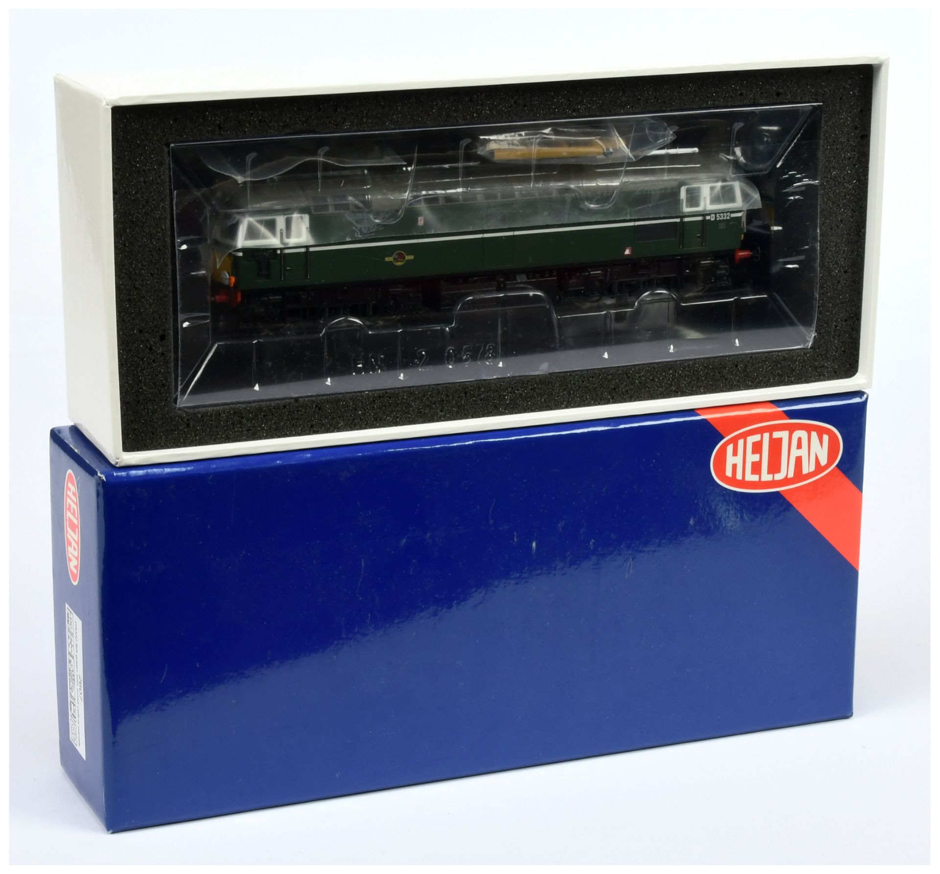 Heljan OO Gauge Ref. 2607 Bo-Bo Class 26 No.D5332 with small yellow warning panels