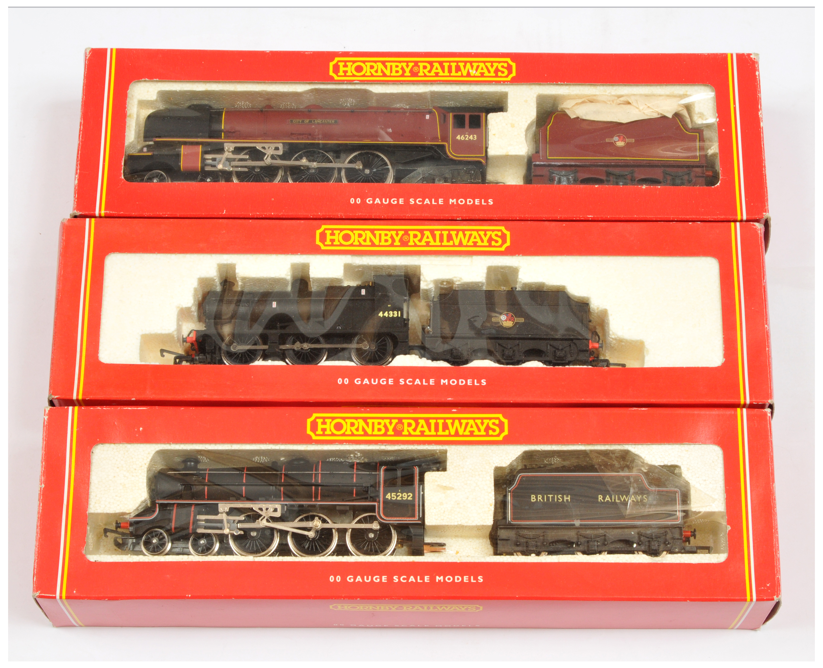 Hornby (GB) a group of BR Steam Locomotives to include